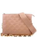 Chanel Coussin PM Lambskin Tan