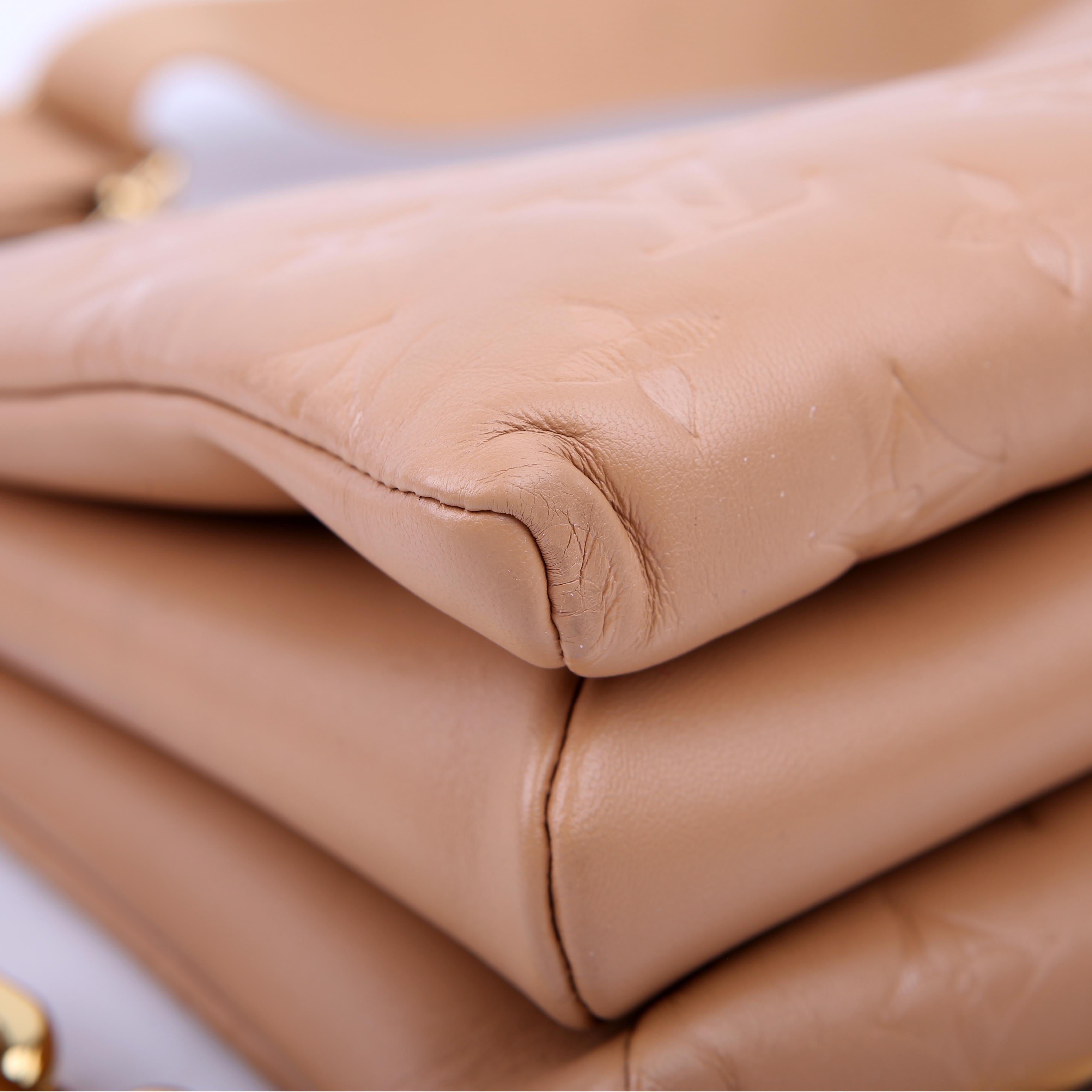 Chanel Coussin PM Lambskin Tan
