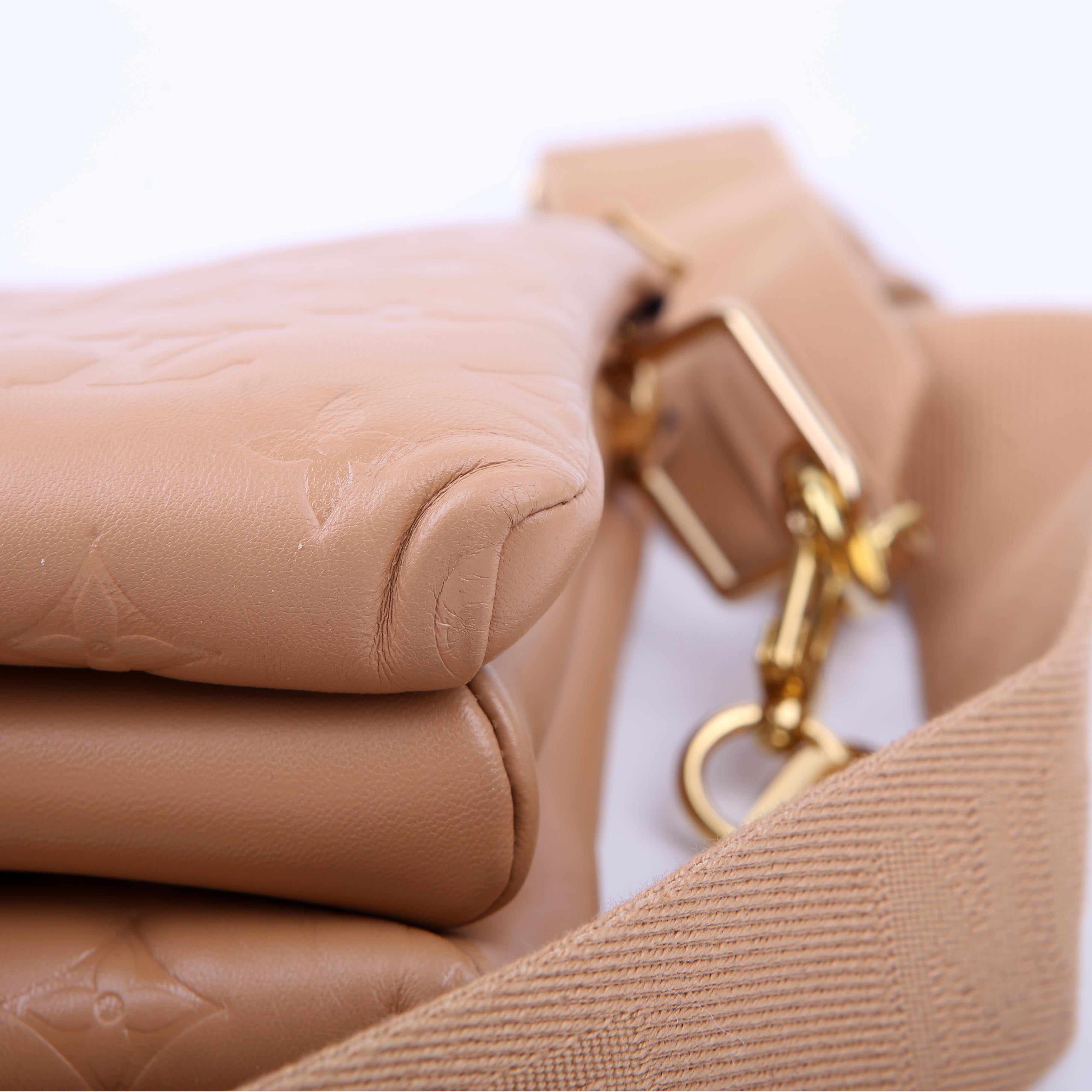 Chanel Coussin PM Lambskin Tan
