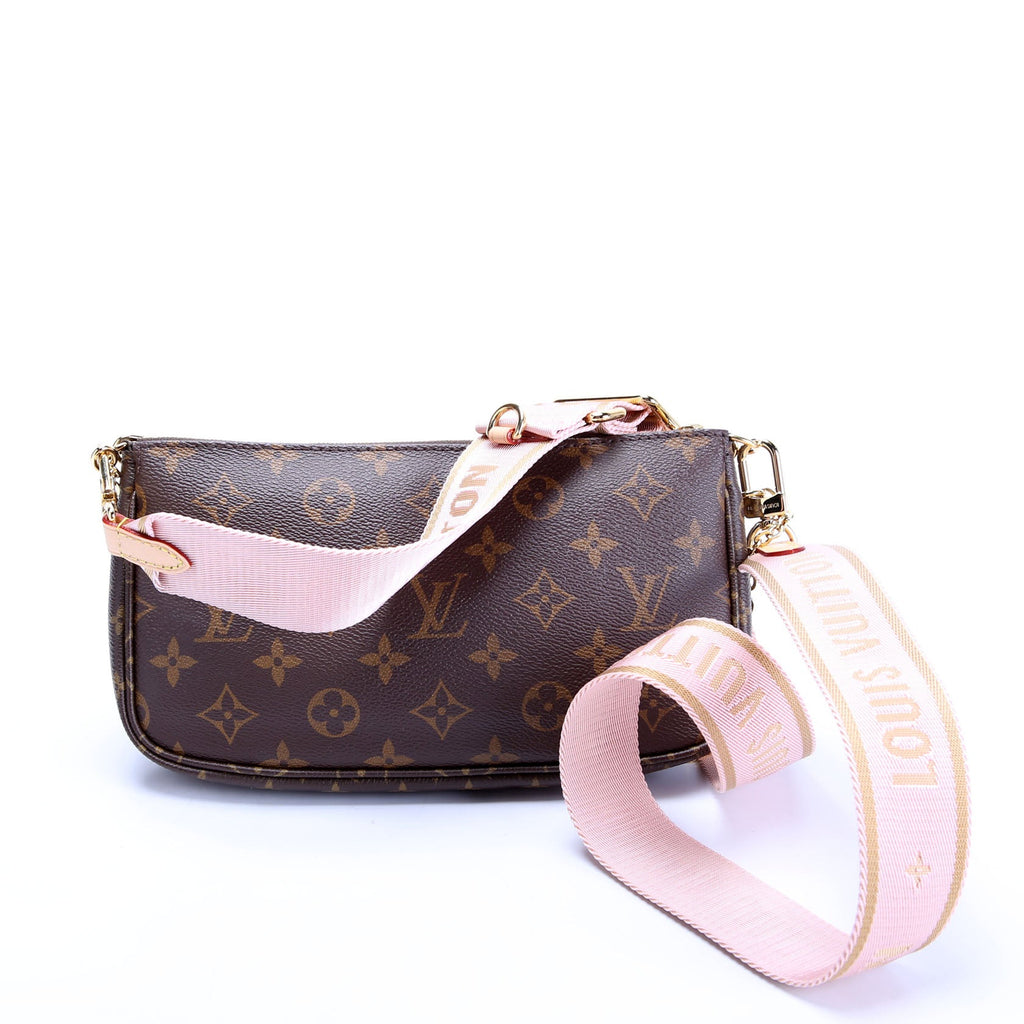 Louis Vuitton Multi Pochette Monogram Pink