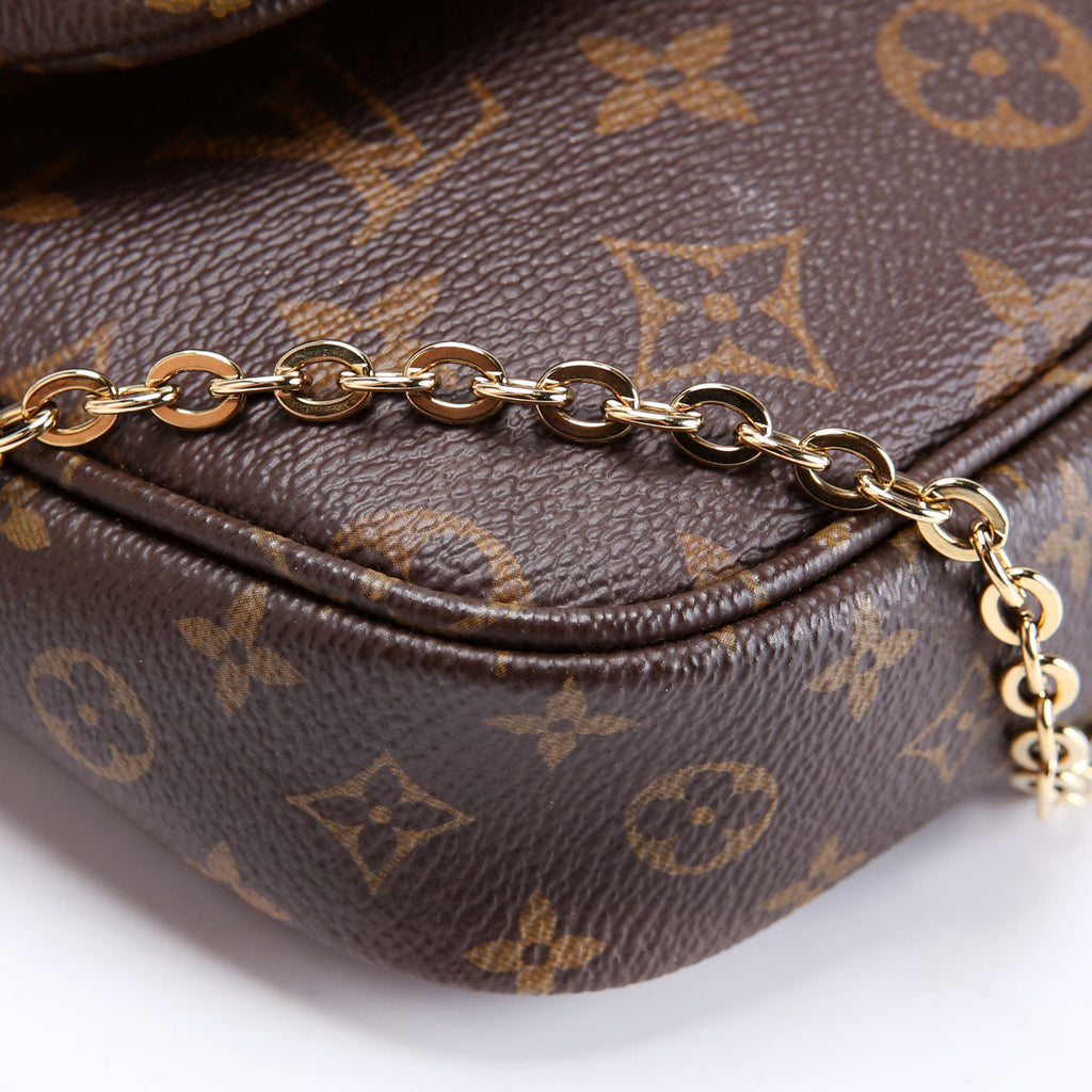 Louis Vuitton Multi Pochette Monogram Pink