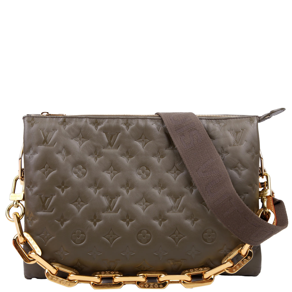 Chanel Coussin MM Lambskin Green