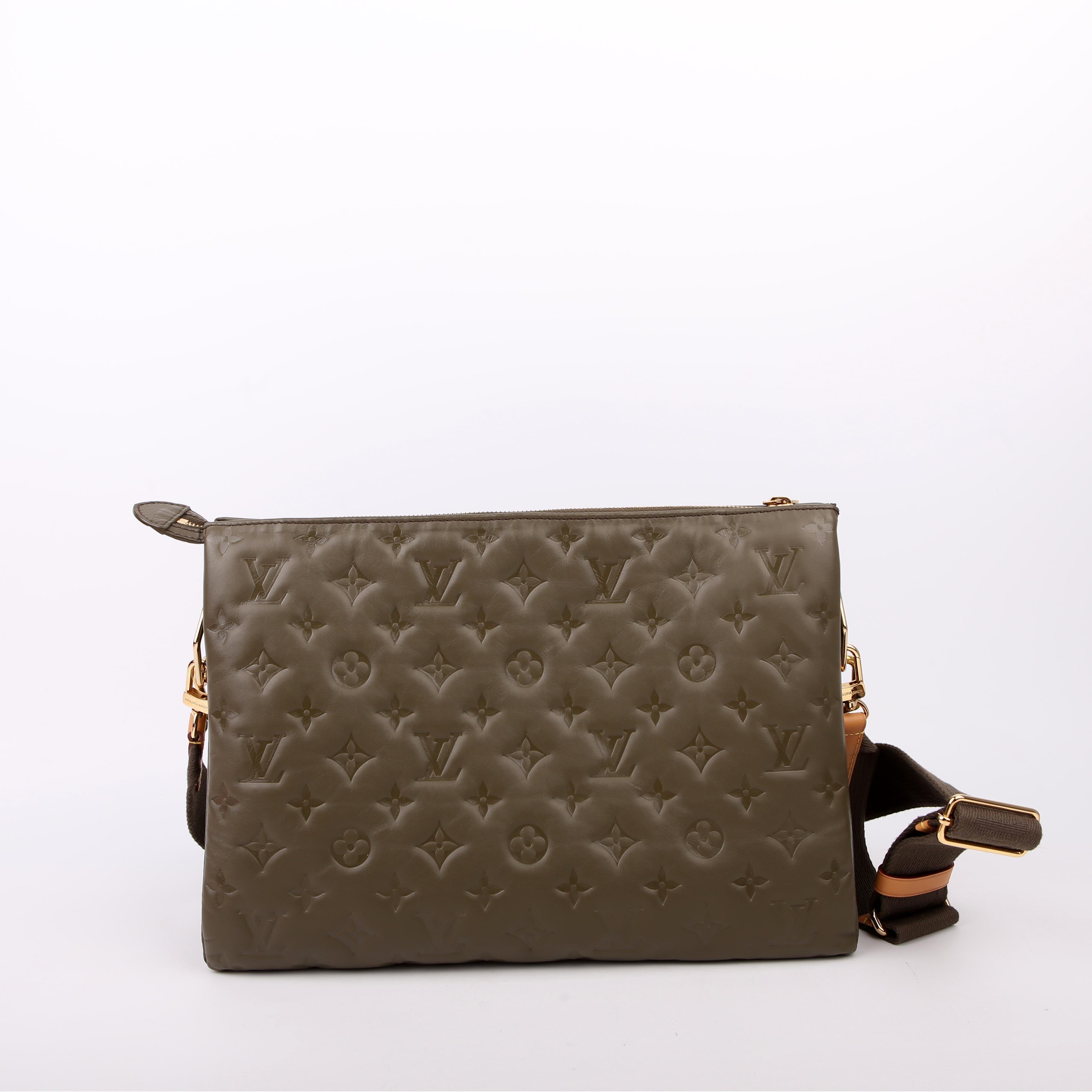 Chanel Coussin MM Lambskin Green