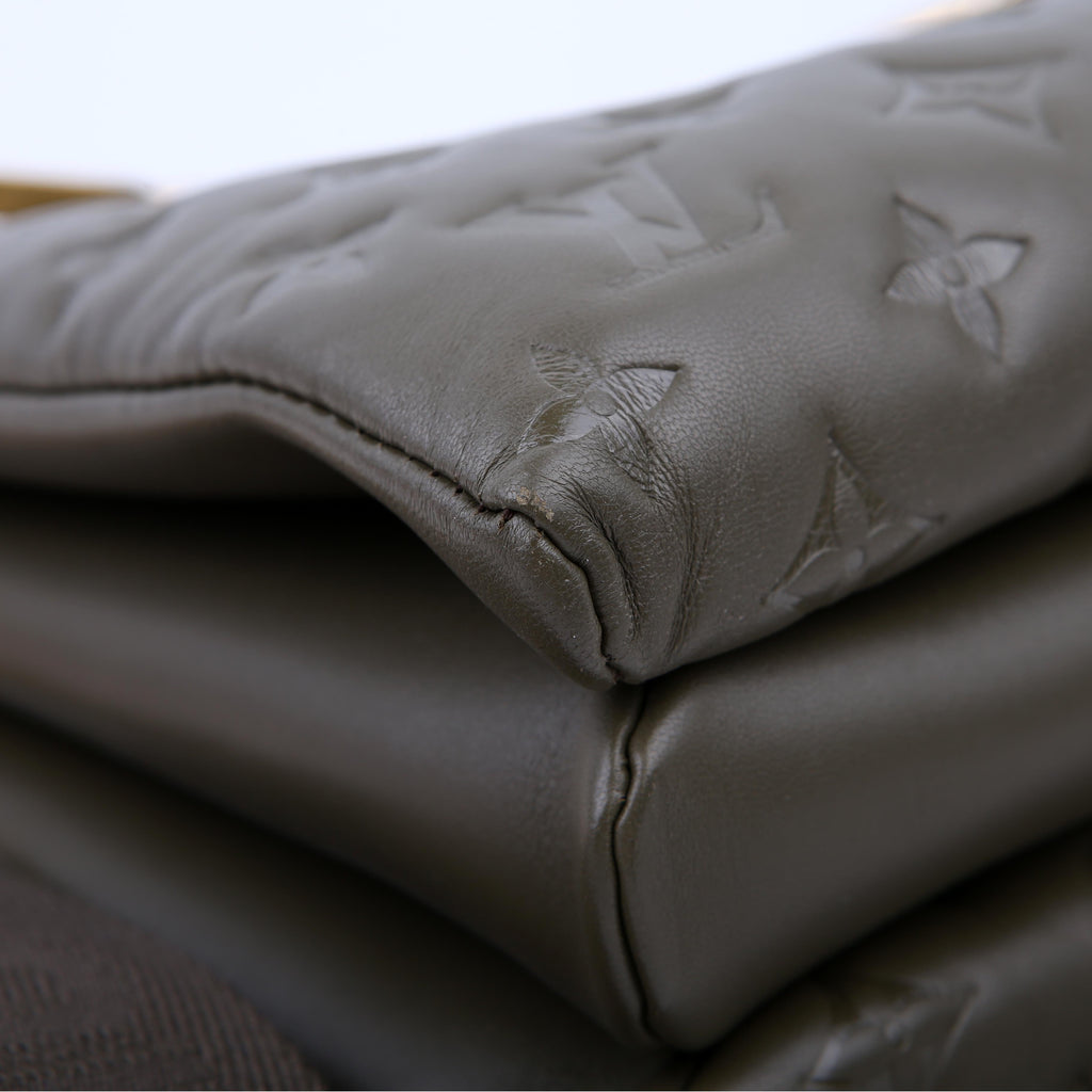 Chanel Coussin MM Lambskin Green