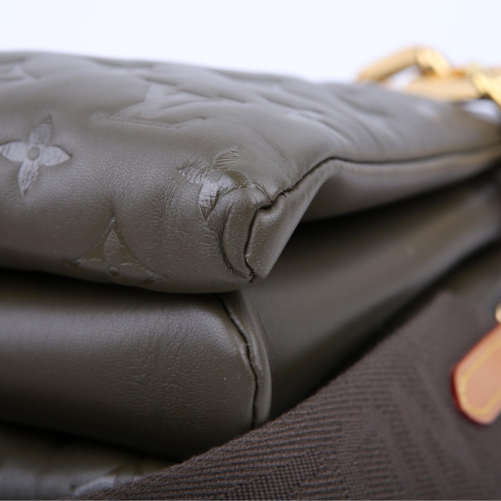Chanel Coussin MM Lambskin Green