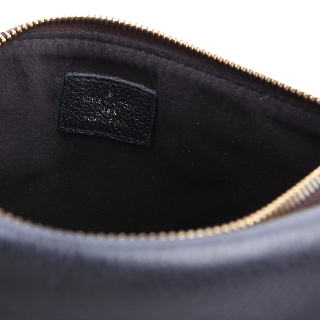 Louis Vuitton Pochette Twice Monogram Black