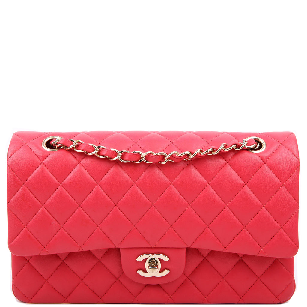 Chanel Classic Flap Medium Lambskin 25M Pink