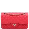 Chanel Classic Flap Medium Lambskin 25M Pink