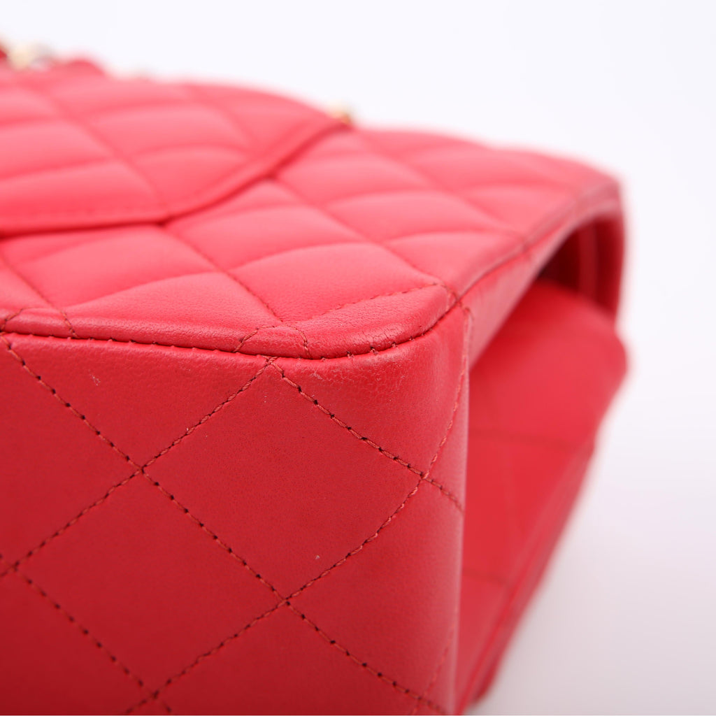 Chanel Classic Flap Medium Lambskin 25M Pink