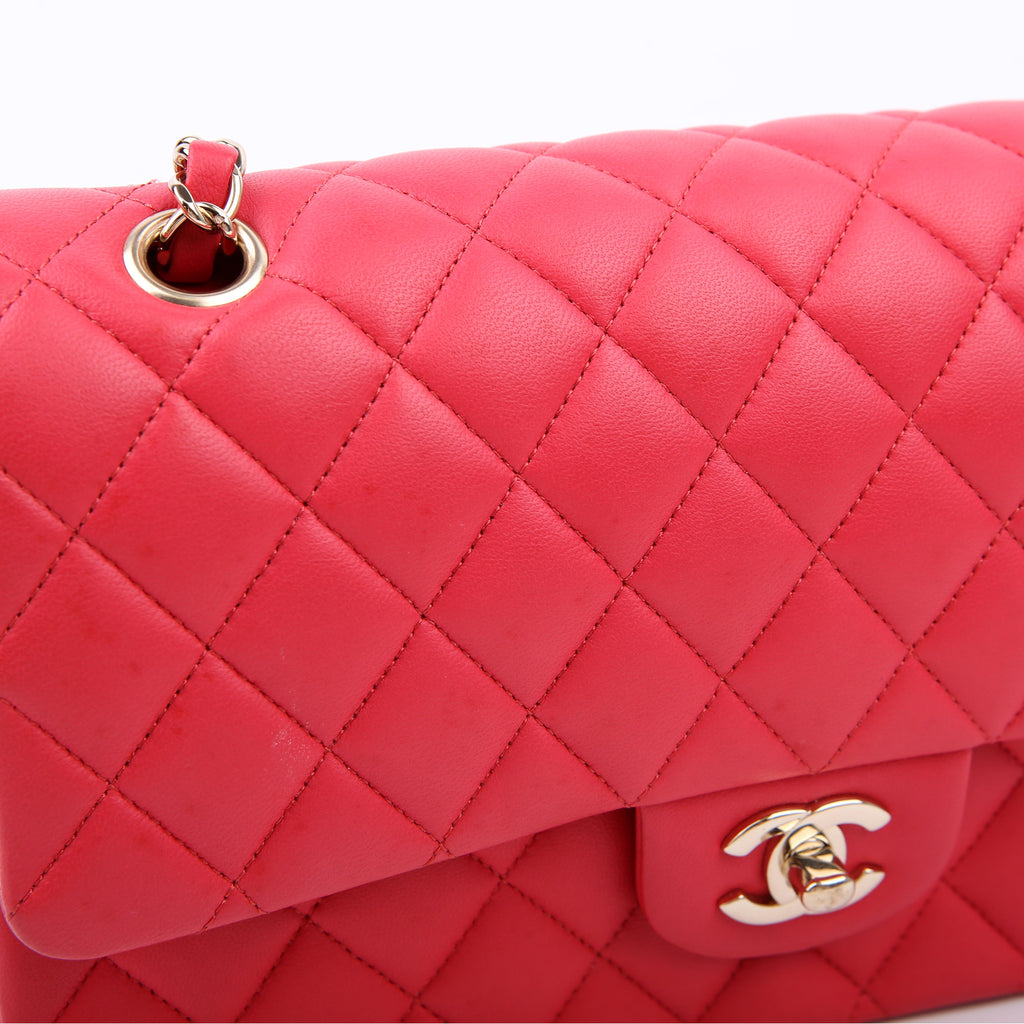 Chanel Classic Flap Medium Lambskin 25M Pink