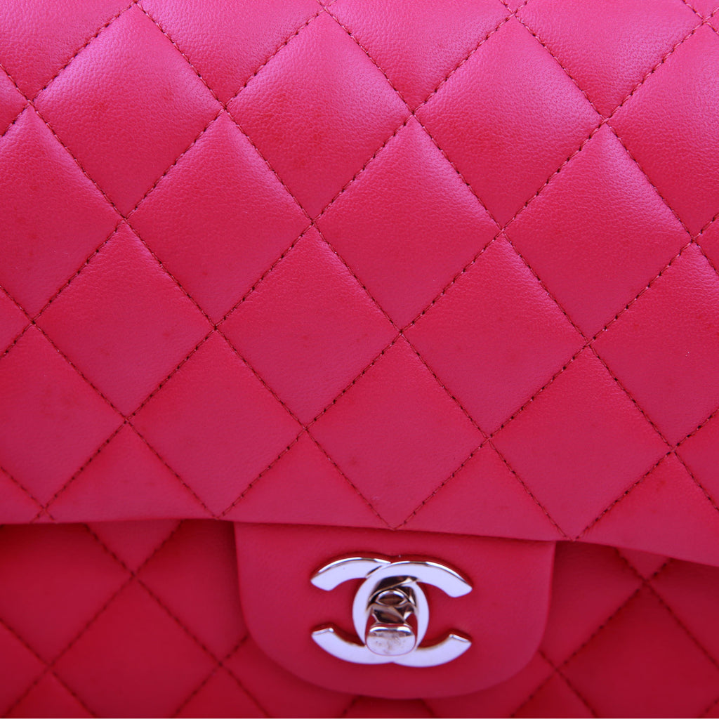 Chanel Classic Flap Medium Lambskin 25M Pink