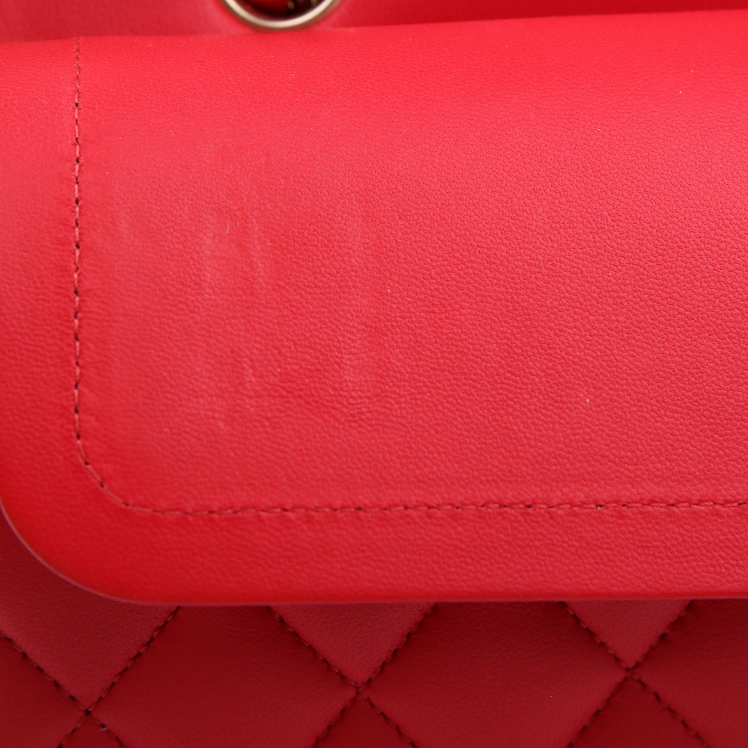 Chanel Classic Flap Medium Lambskin 25M Pink