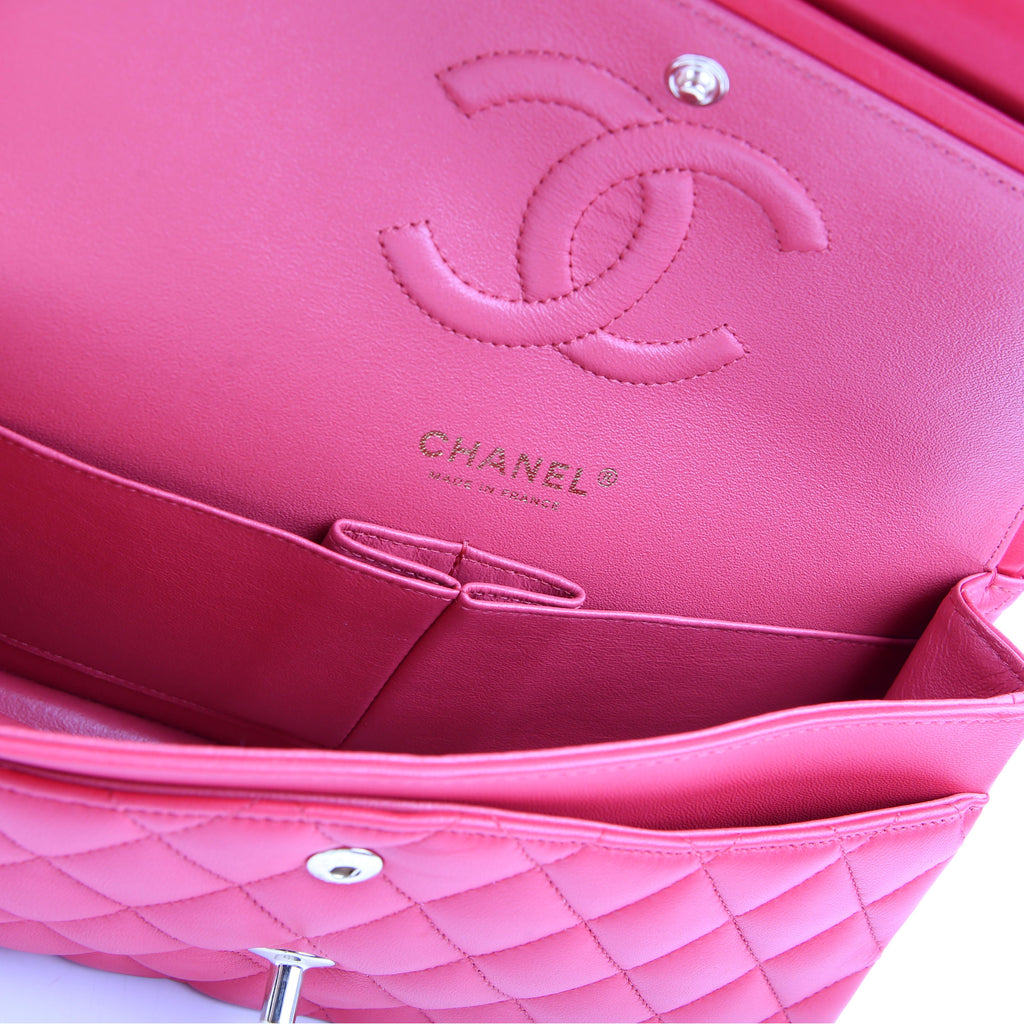 Chanel Classic Flap Medium Lambskin 25M Pink