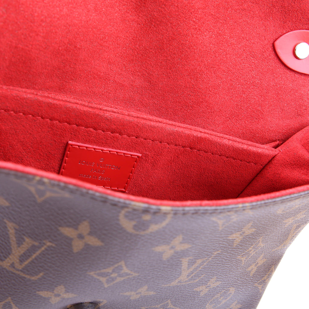 Louis Vuitton Saint Michel Monogram Epi Red