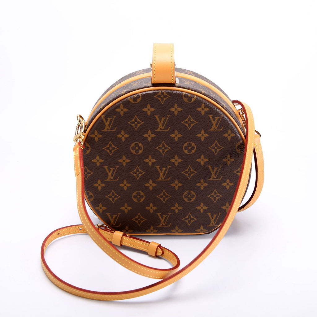 Louis Vuitton Petite Boite Chapeau Monogram Brown