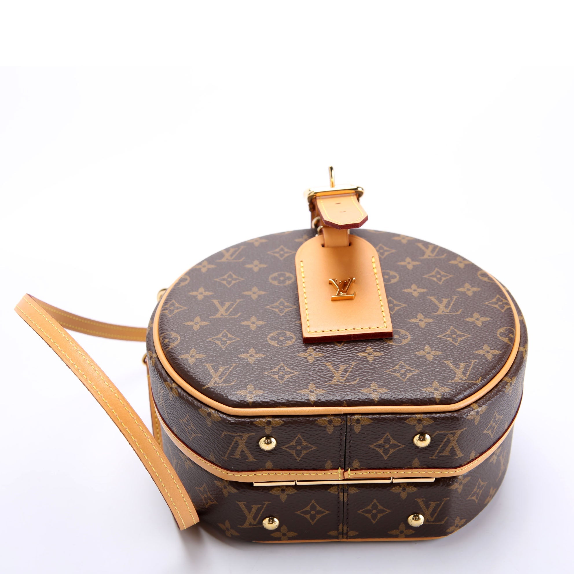 Louis Vuitton Petite Boite Chapeau Monogram Brown