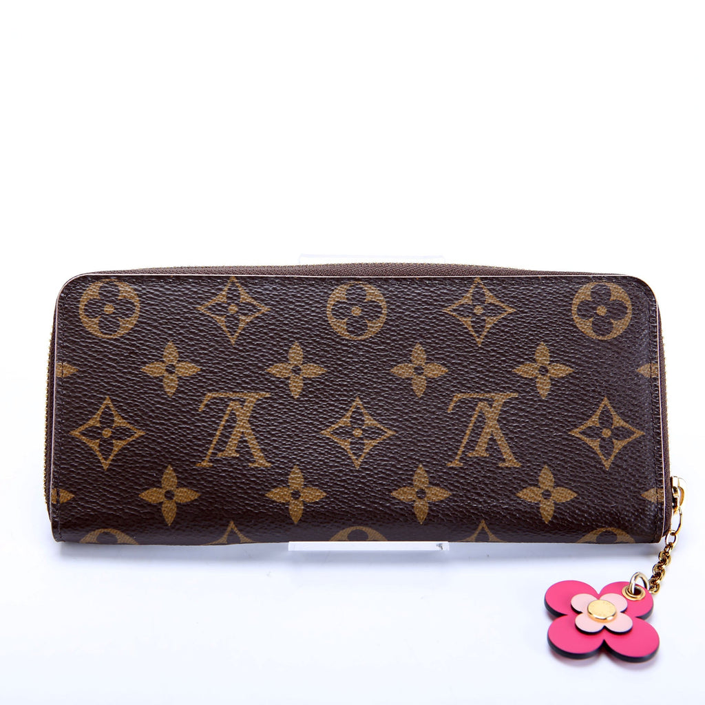 Louis Vuitton Clemence Wallet Flower Monogram