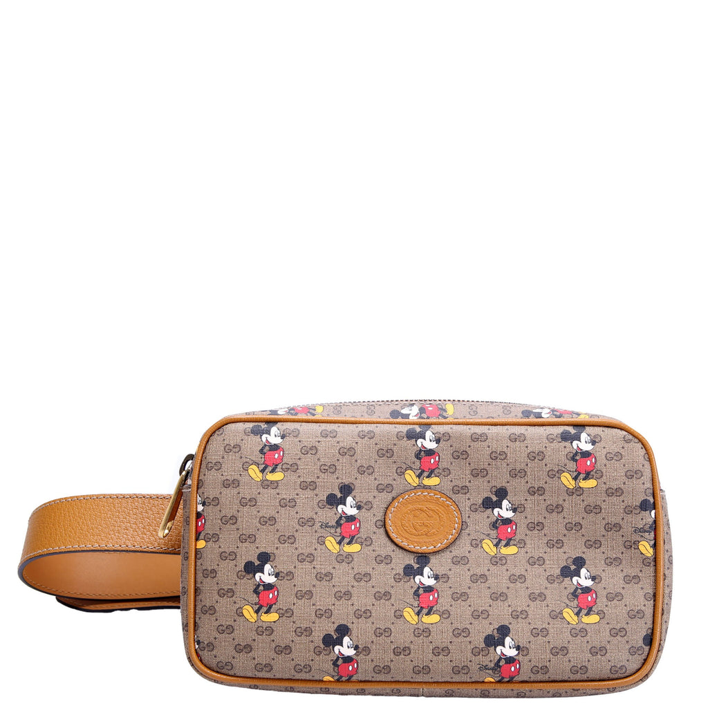 Gucci 602695 Disney X Gucci Mickey Belt Bag Brown