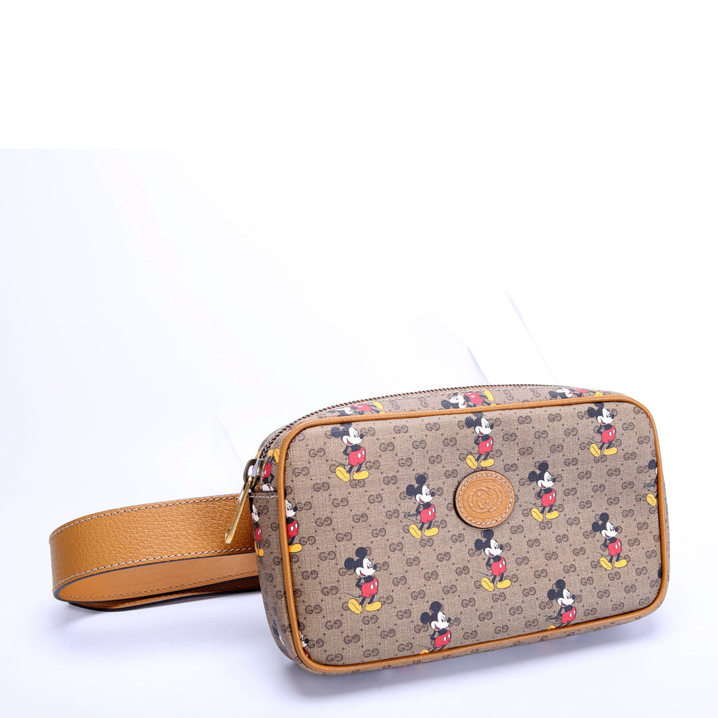 Gucci 602695 Disney X Gucci Mickey Belt Bag Brown