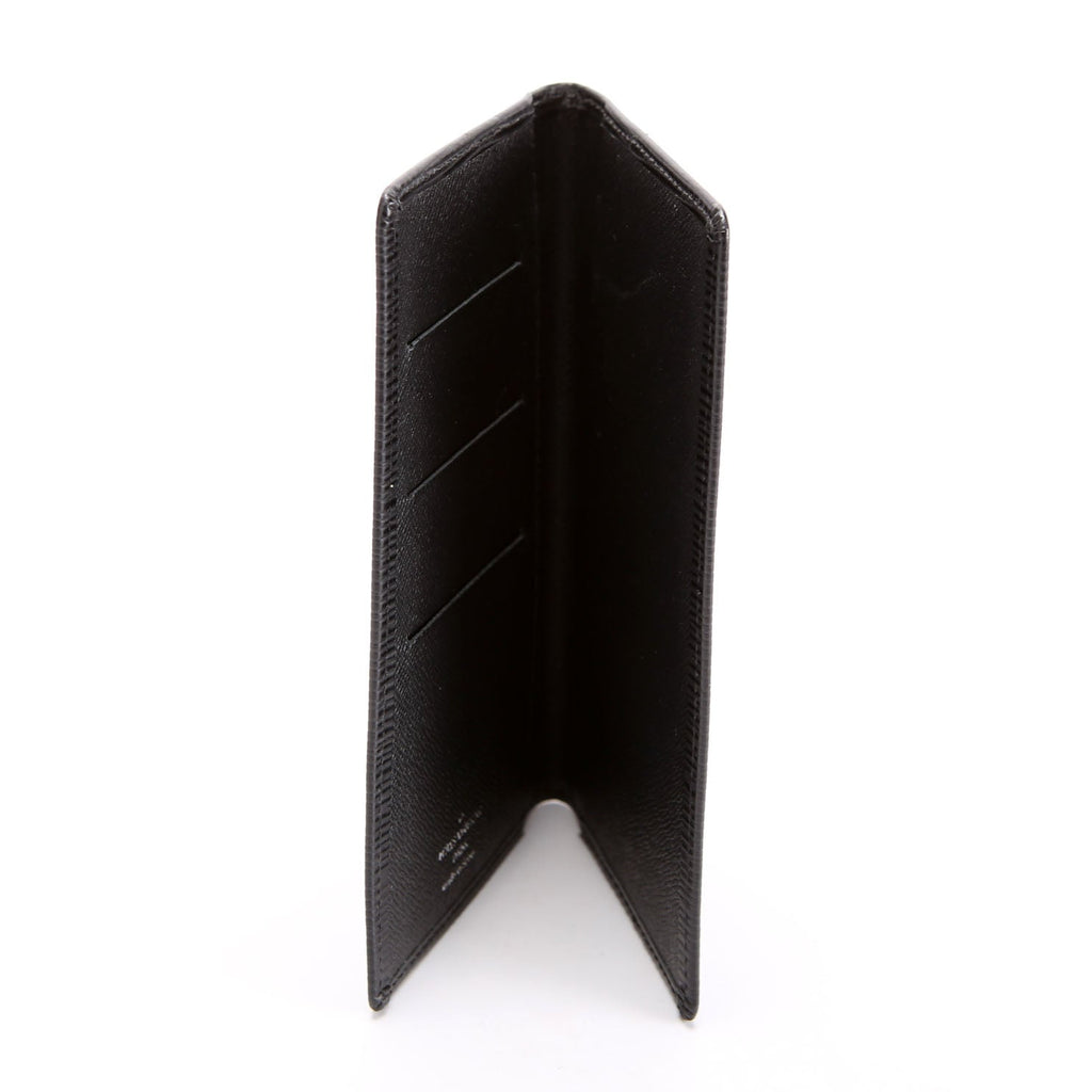 Louis Vuitton Checkbook Cover Epi Black