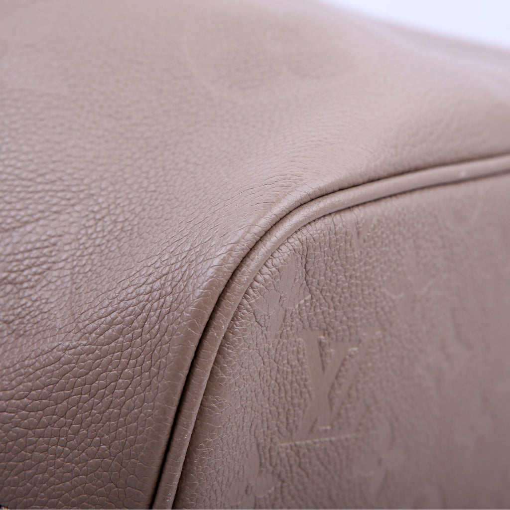 Louis Vuitton Neverfull with Wallet MM Empreinte Turtledove