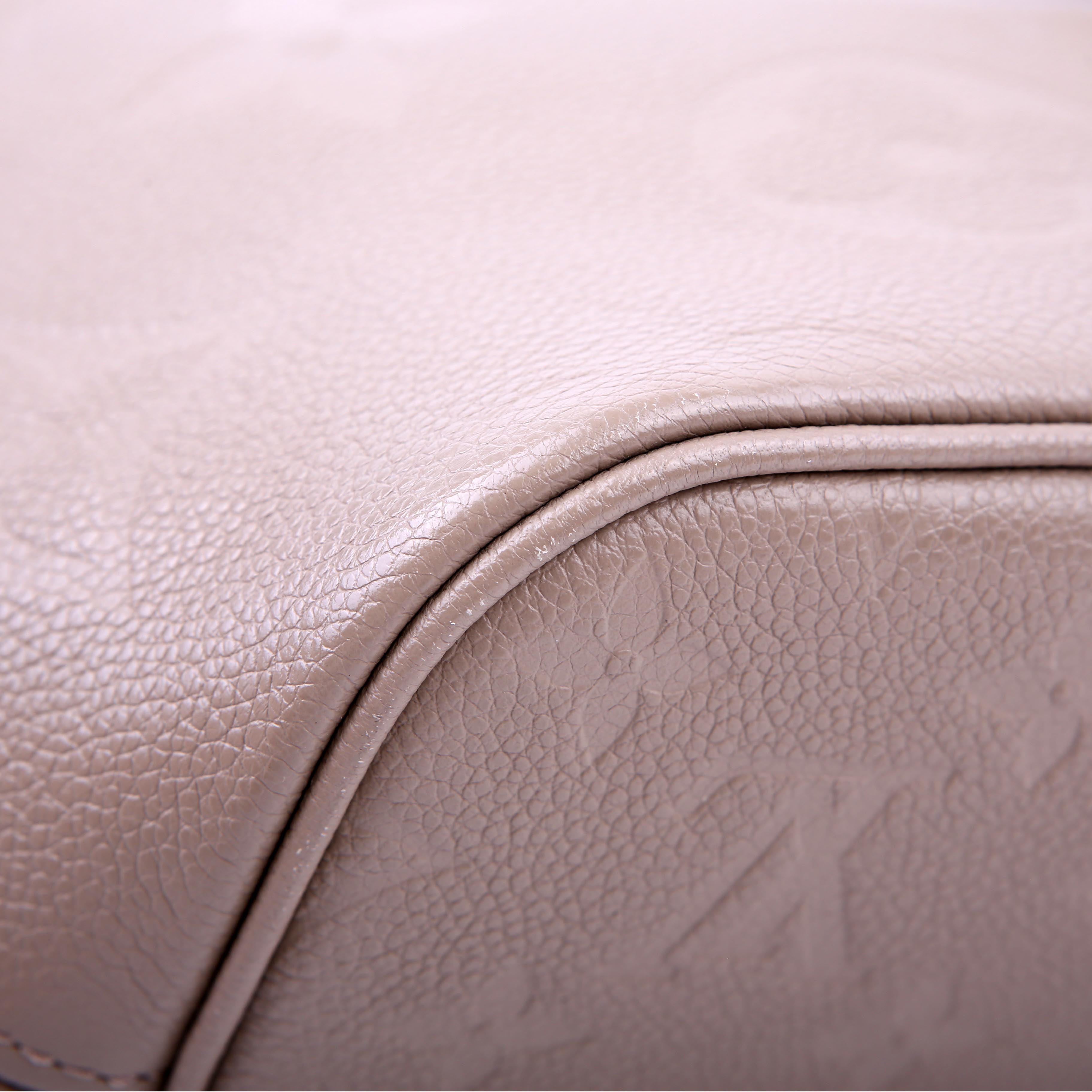 Louis Vuitton Neverfull with Wallet MM Empreinte Turtledove