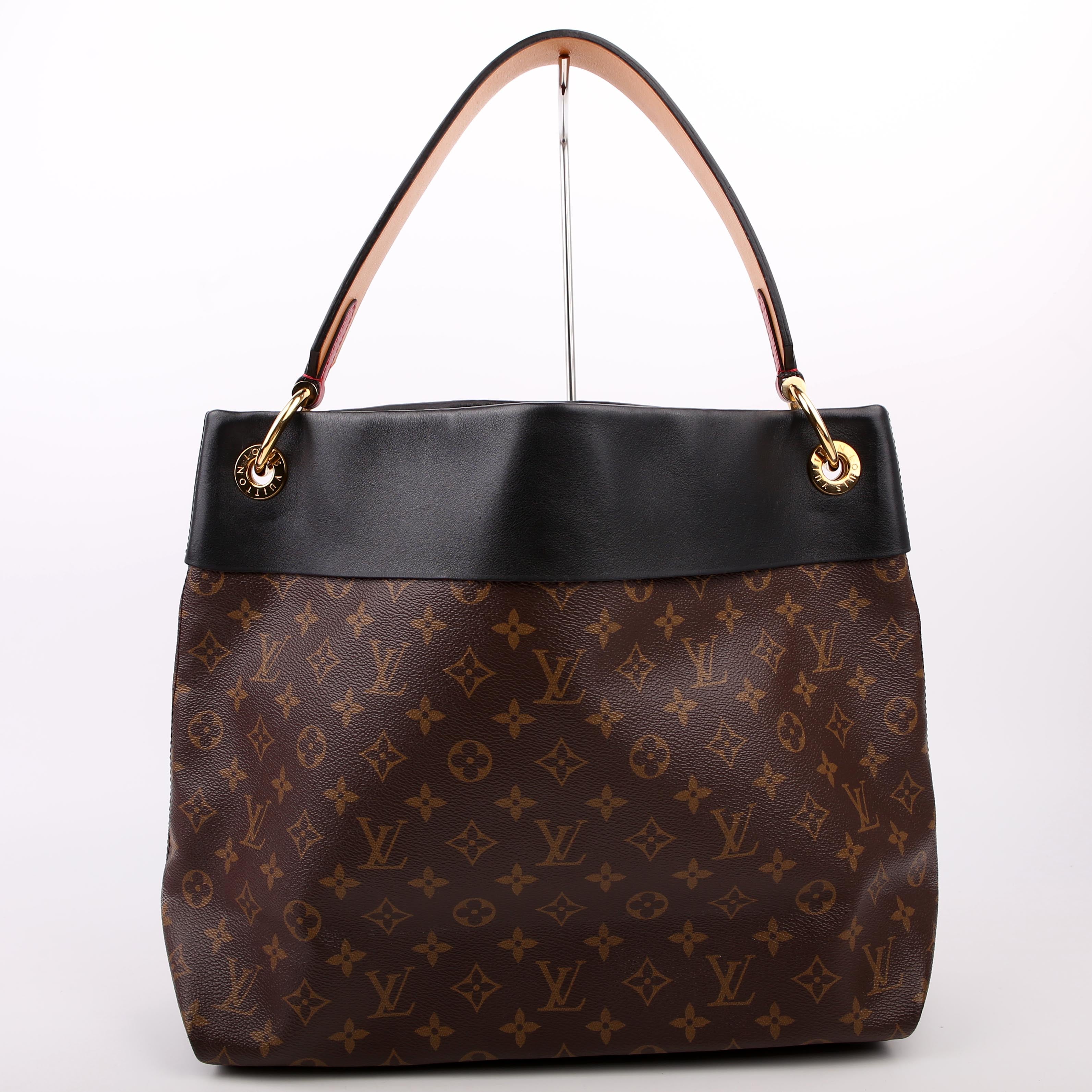 Louis Vuitton Tuileries Hobo Monogram Black/Red/Yellow