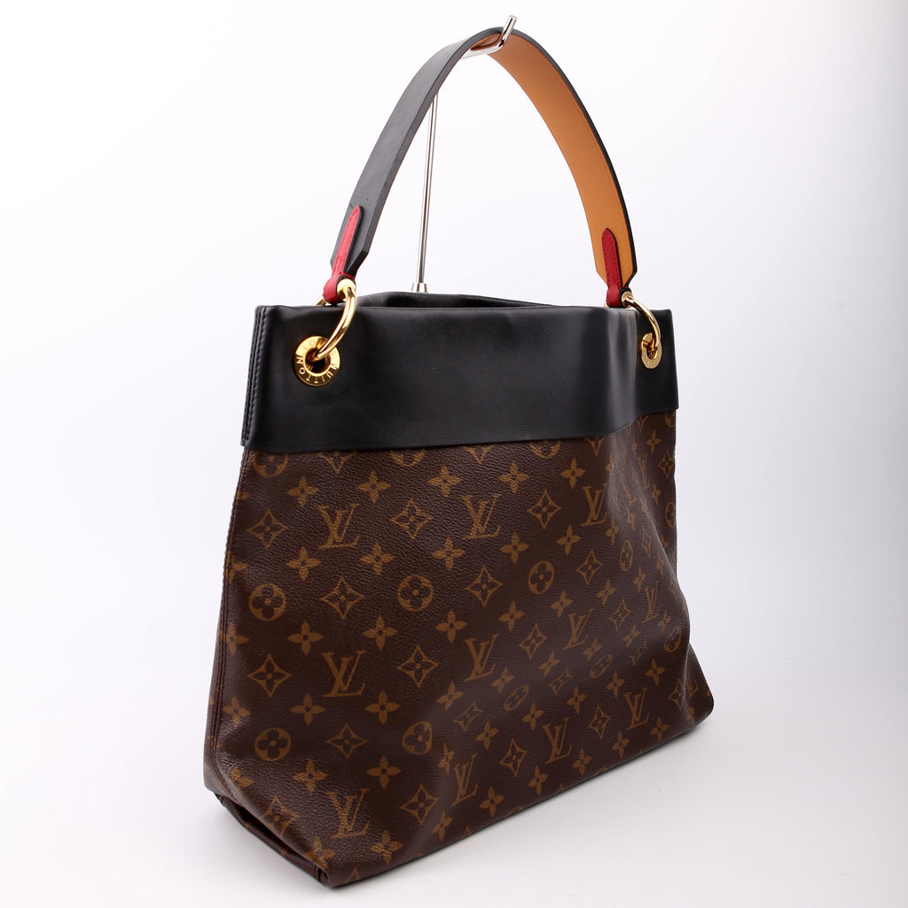 Louis Vuitton Tuileries Hobo Monogram Black/Red/Yellow