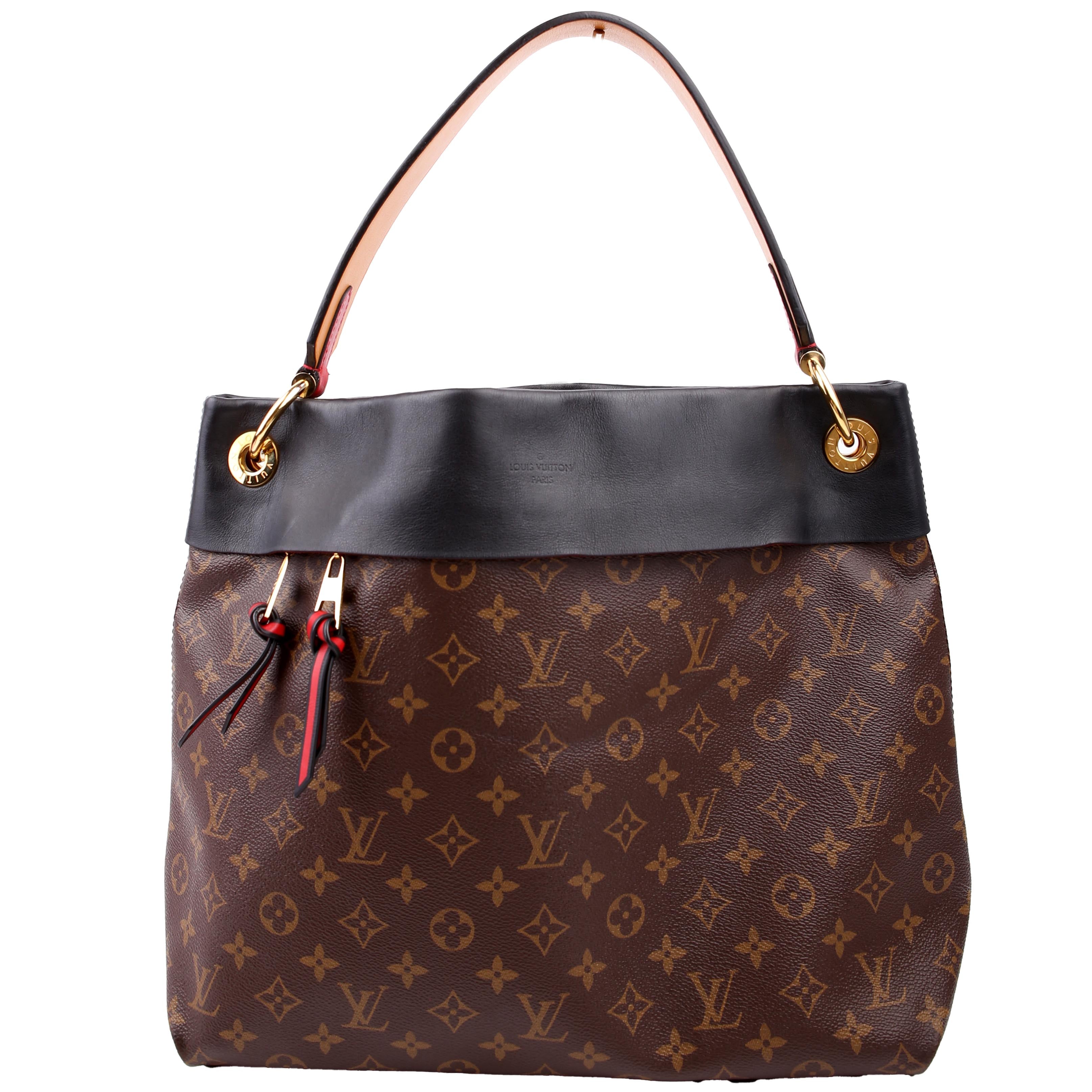 Louis Vuitton Tuileries Hobo Monogram Black/Red/Yellow