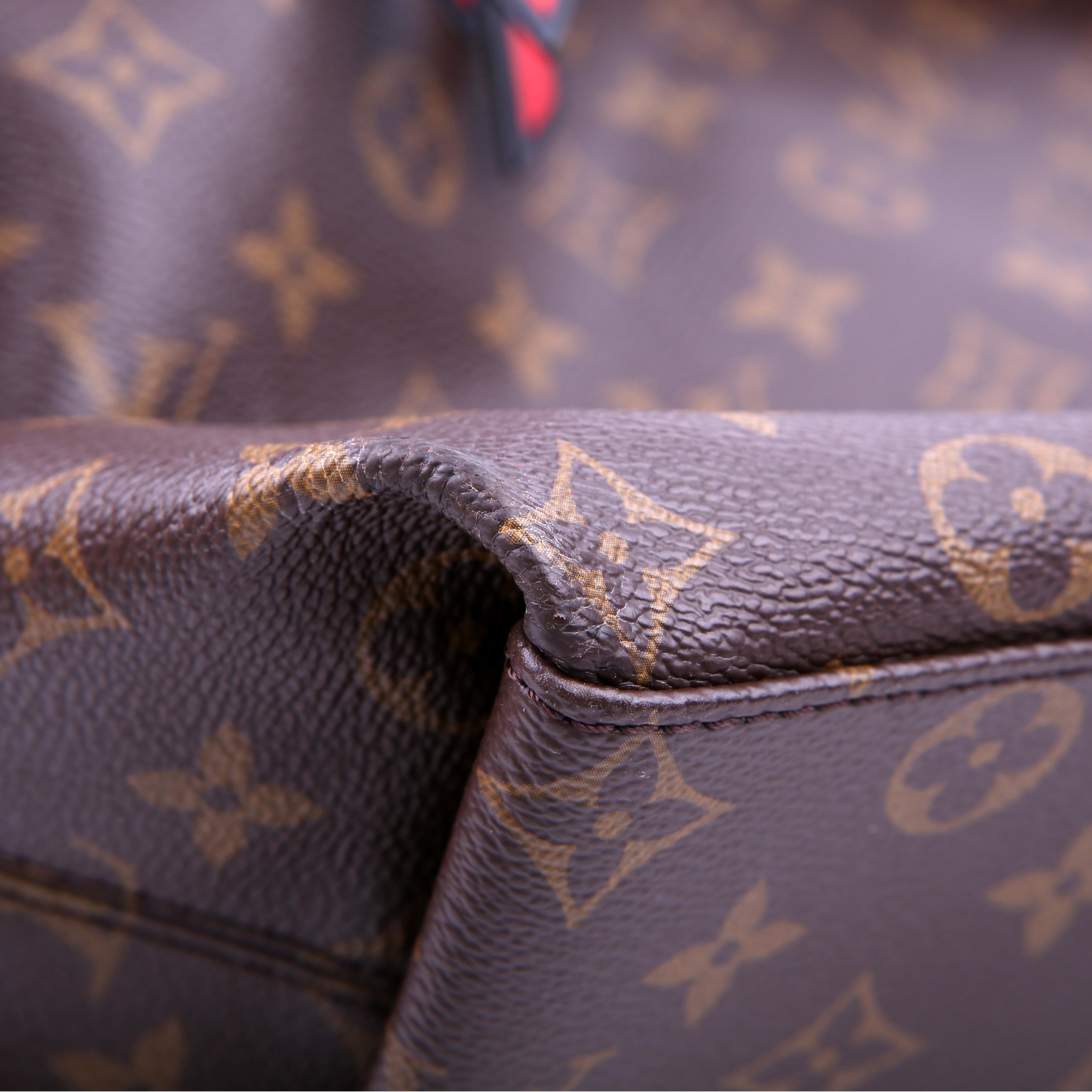 Louis Vuitton Tuileries Hobo Monogram Black/Red/Yellow