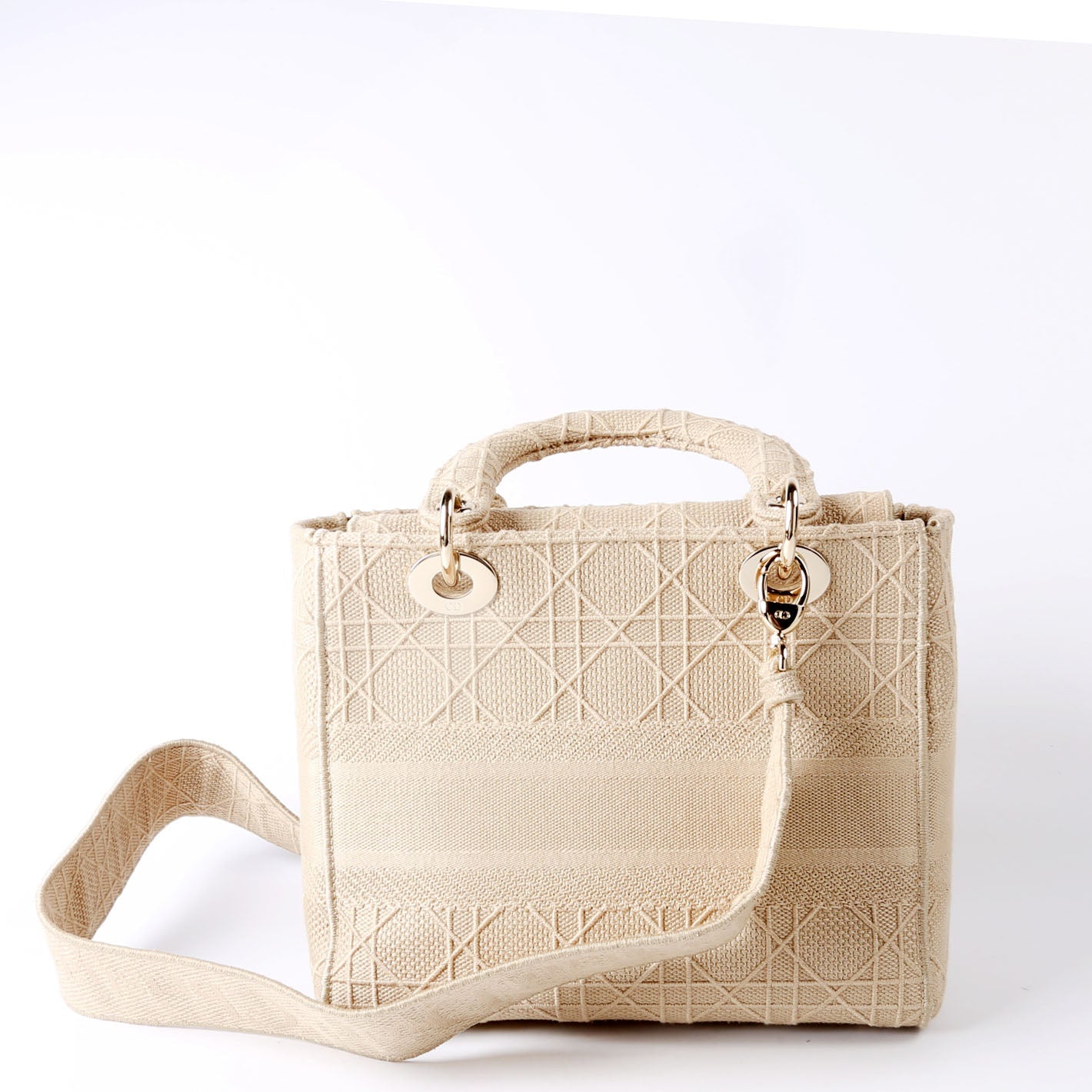Christian Dior Lady D-Lite Medium Tan