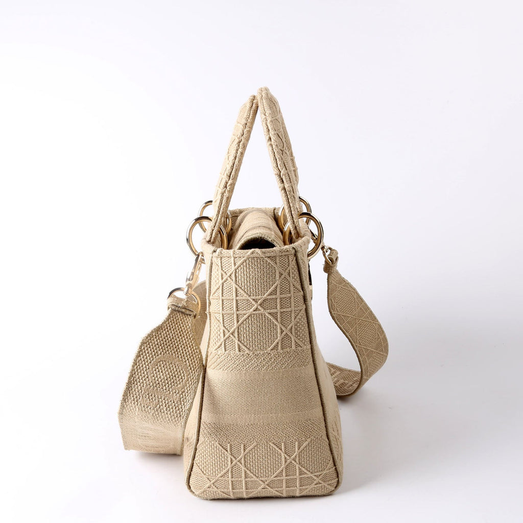 Christian Dior Lady D-Lite Medium Tan