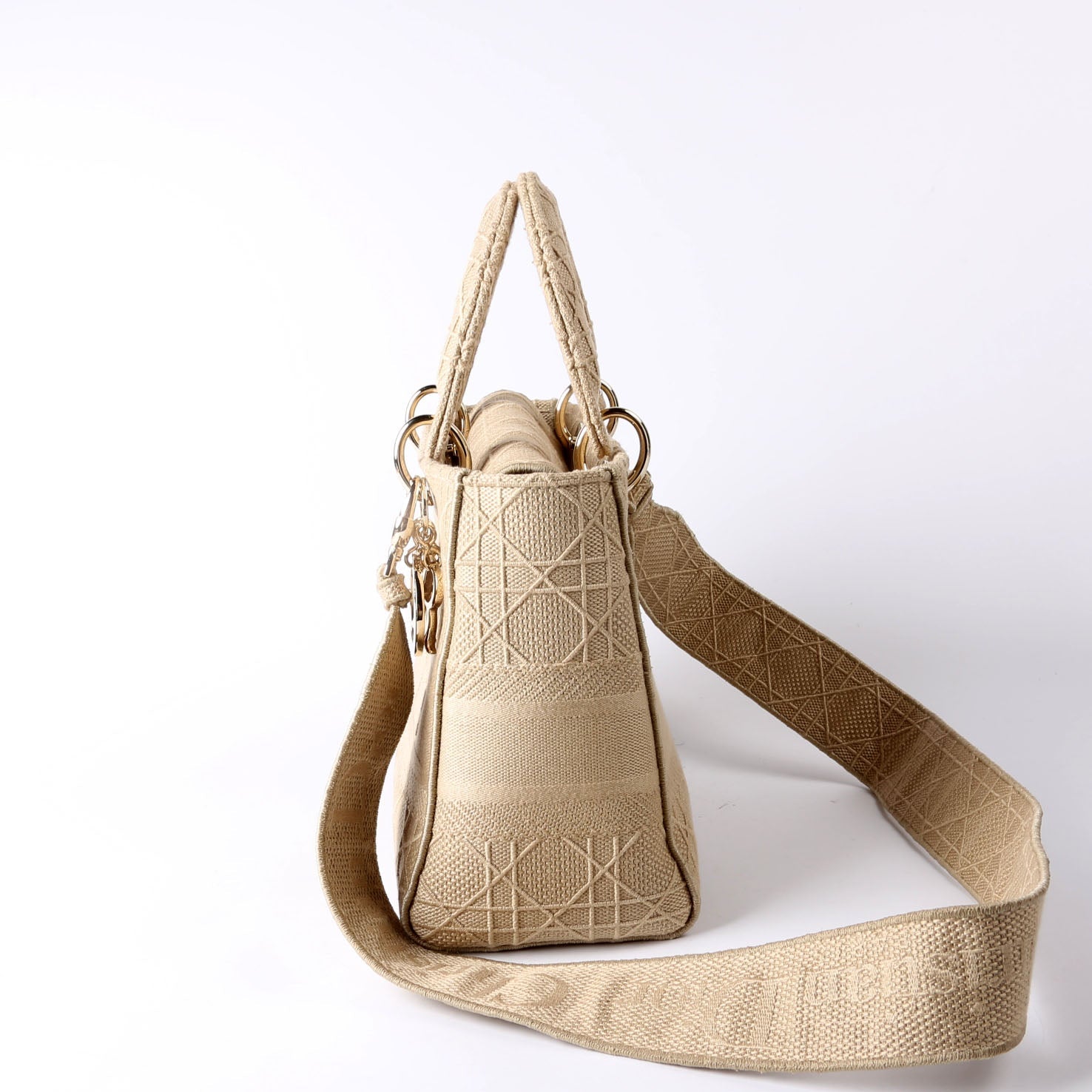 Christian Dior Lady D-Lite Medium Tan