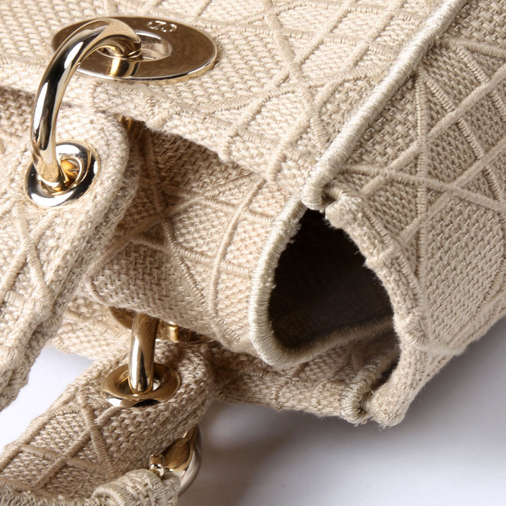 Christian Dior Lady D-Lite Medium Tan