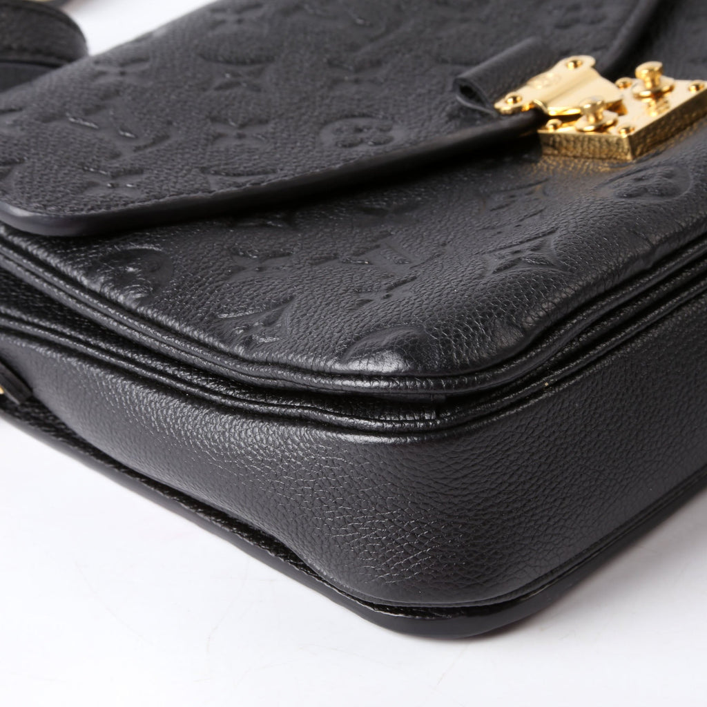 Louis Vuitton Pochette Metis Empreinte Black