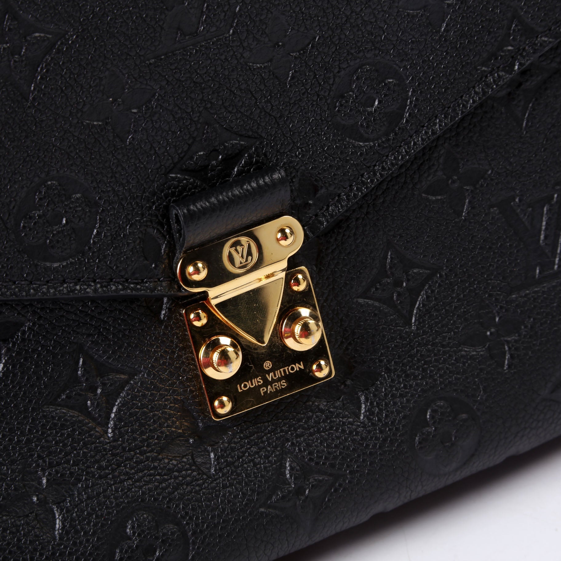 Louis Vuitton Pochette Metis Empreinte Black
