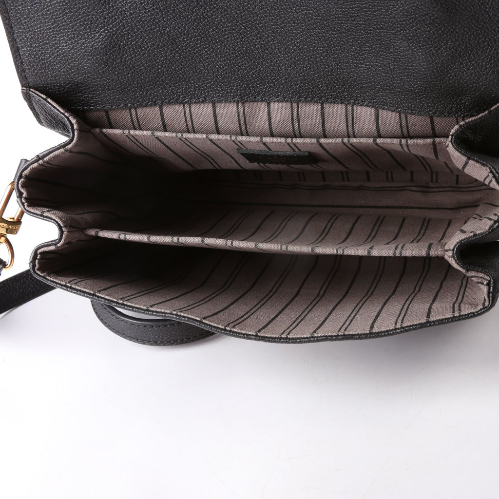 Louis Vuitton Pochette Metis Empreinte Black