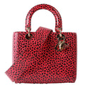Christian Dior Lady Dior Medium Printed Leather
