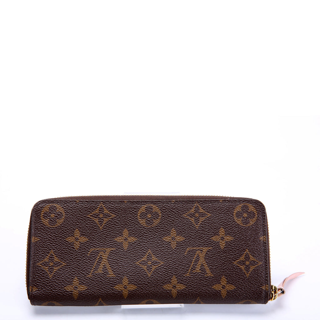 Louis Vuitton Clemence Wallet Monogram Pink