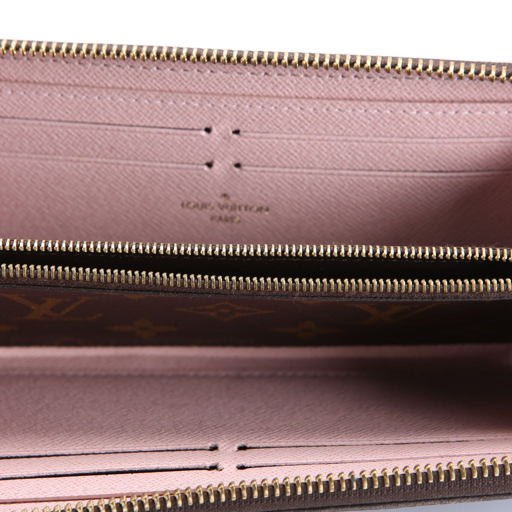 Louis Vuitton Clemence Wallet Monogram Pink