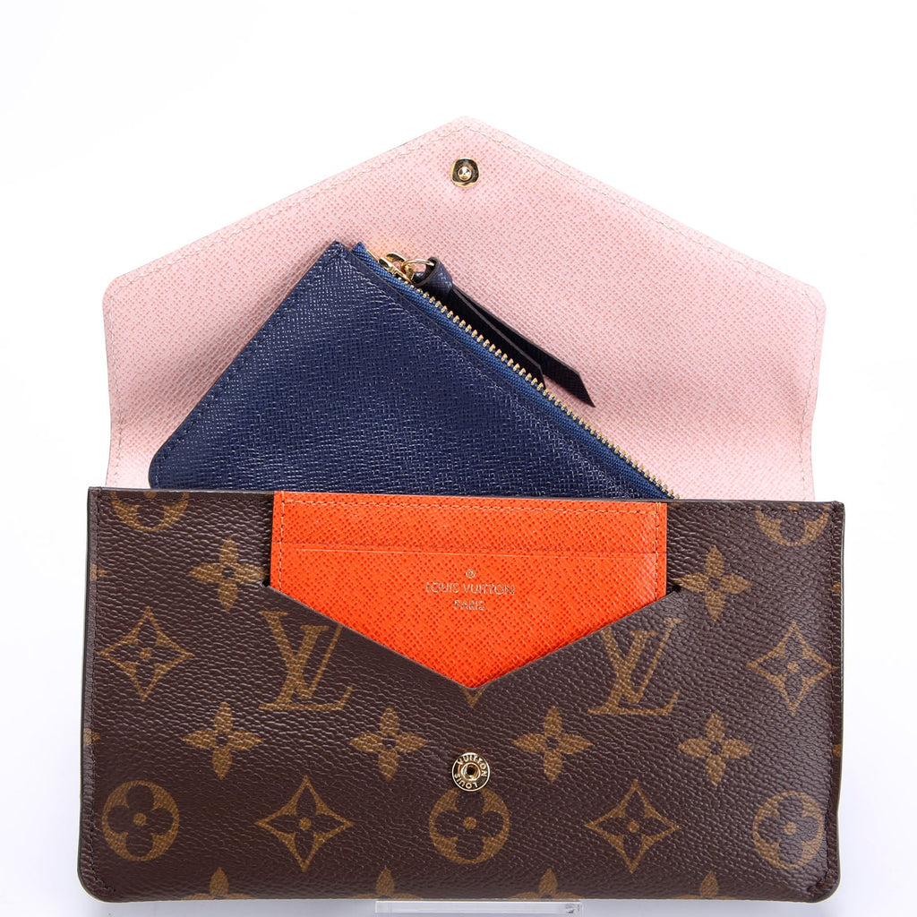 Louis Vuitton Jeanne Wallet Monogram Pink