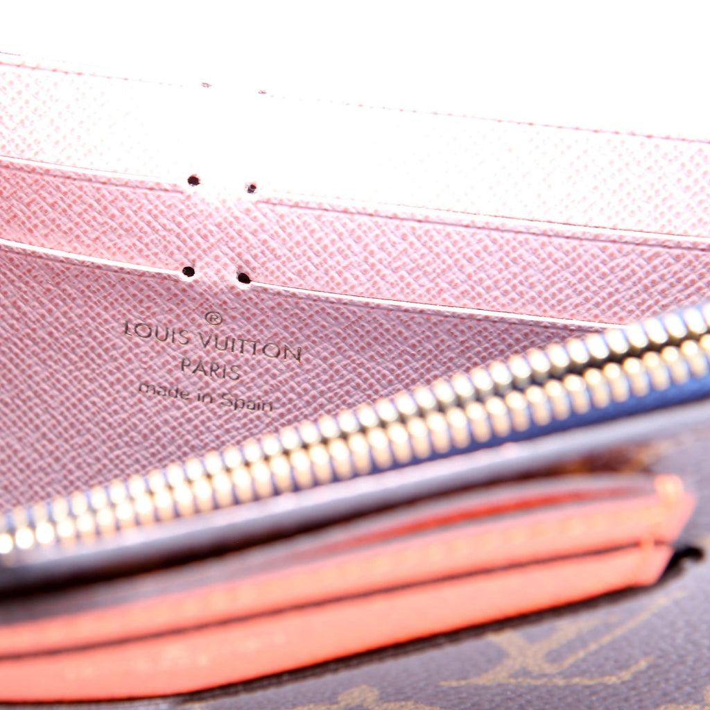 Louis Vuitton Jeanne Wallet Monogram Pink