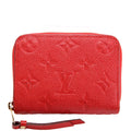 Louis Vuitton Zippy Coin Purse Empreinte Red