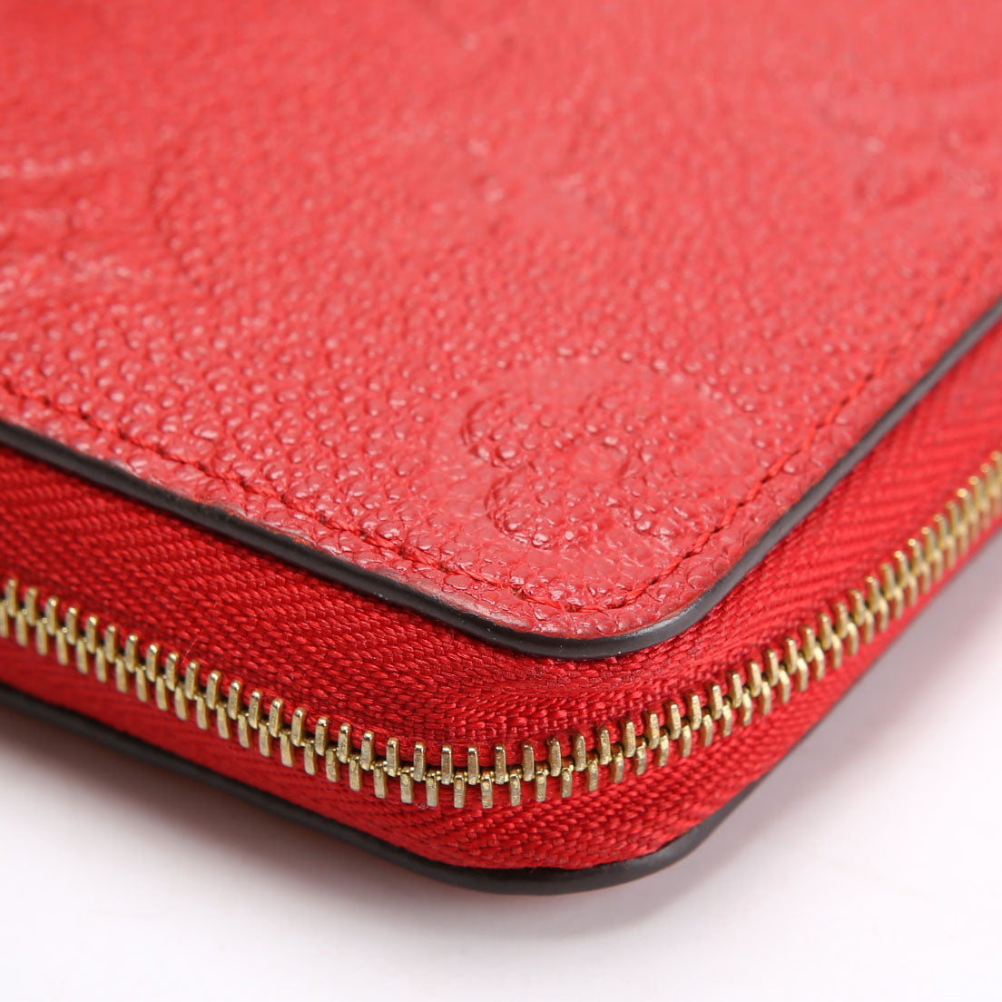 Louis Vuitton Zippy Coin Purse Empreinte Red