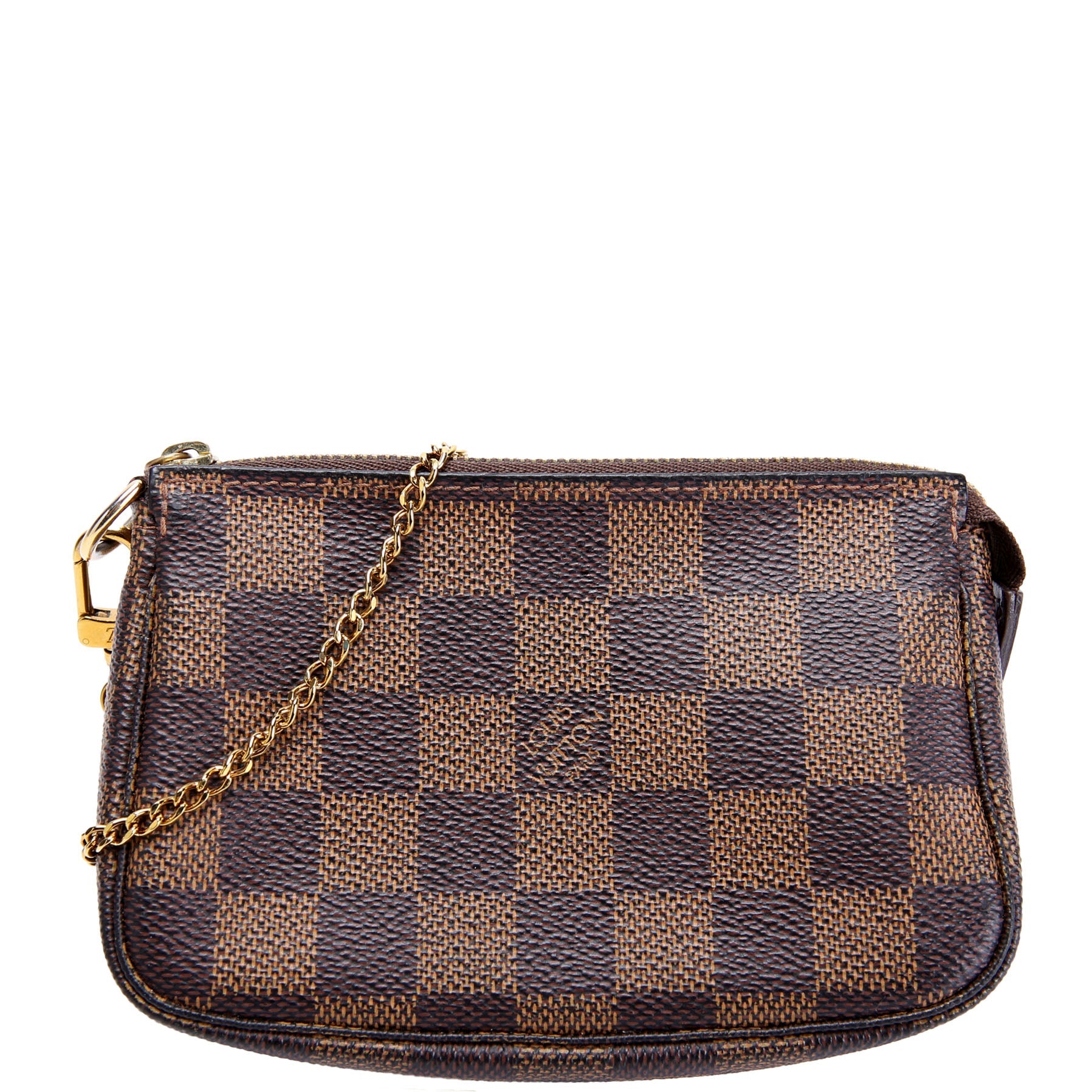 Louis Vuitton Pochette Accessories Mini Damier Ebene