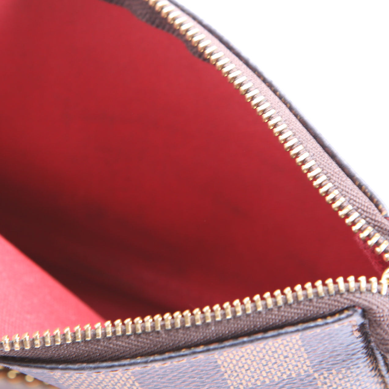 Louis Vuitton Pochette Accessories Mini Damier Ebene