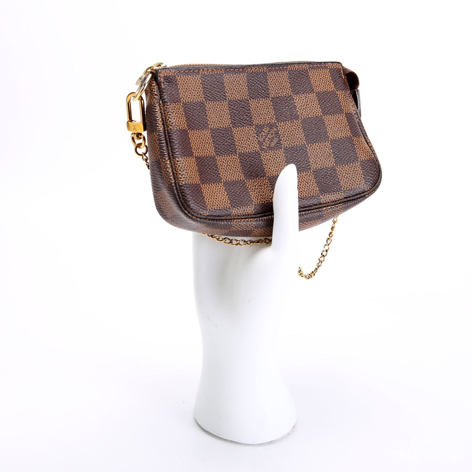 Louis Vuitton Pochette Accessories Mini Damier Ebene