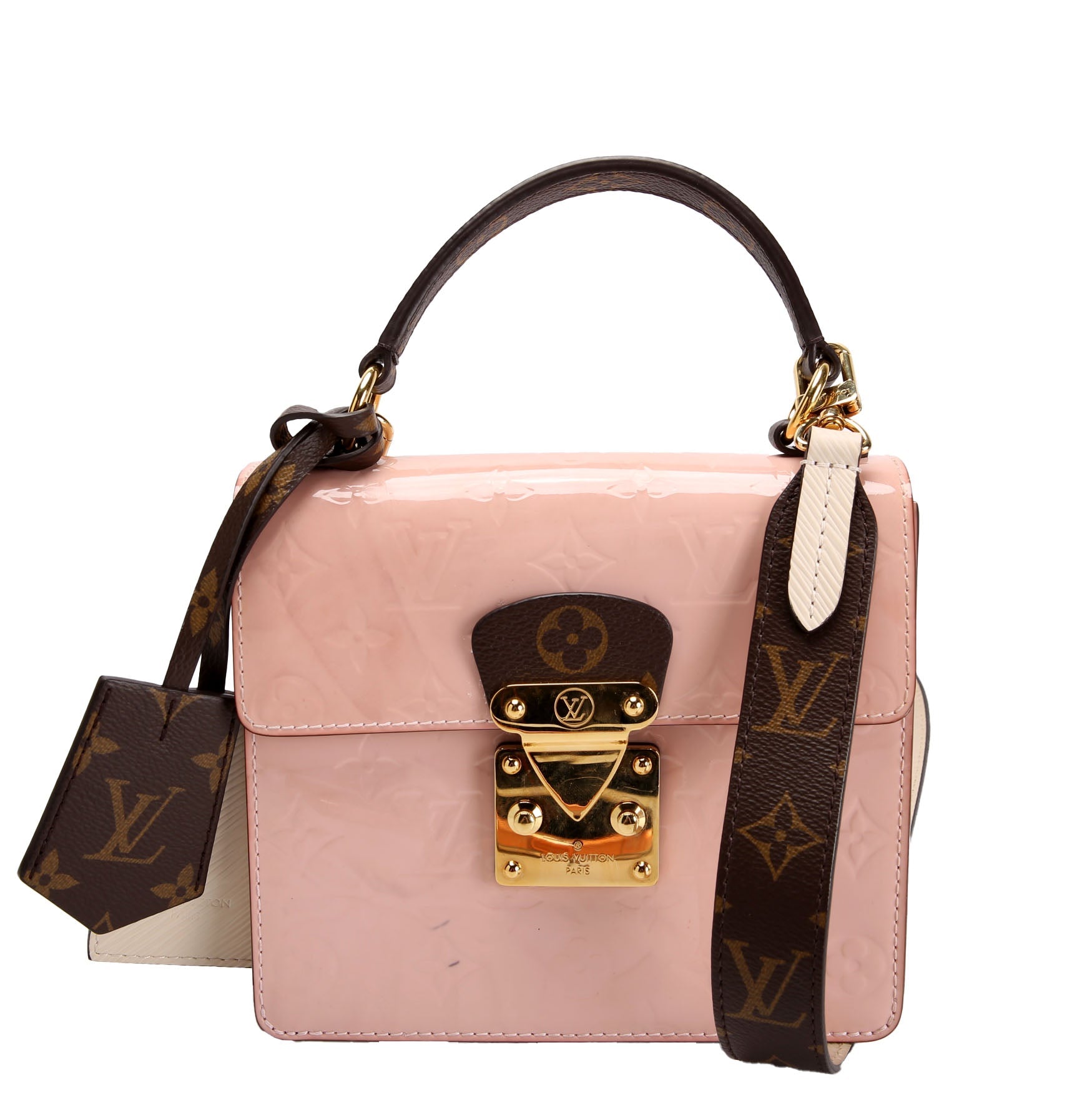 Louis Vuitton Spring Street Vernis Pink
