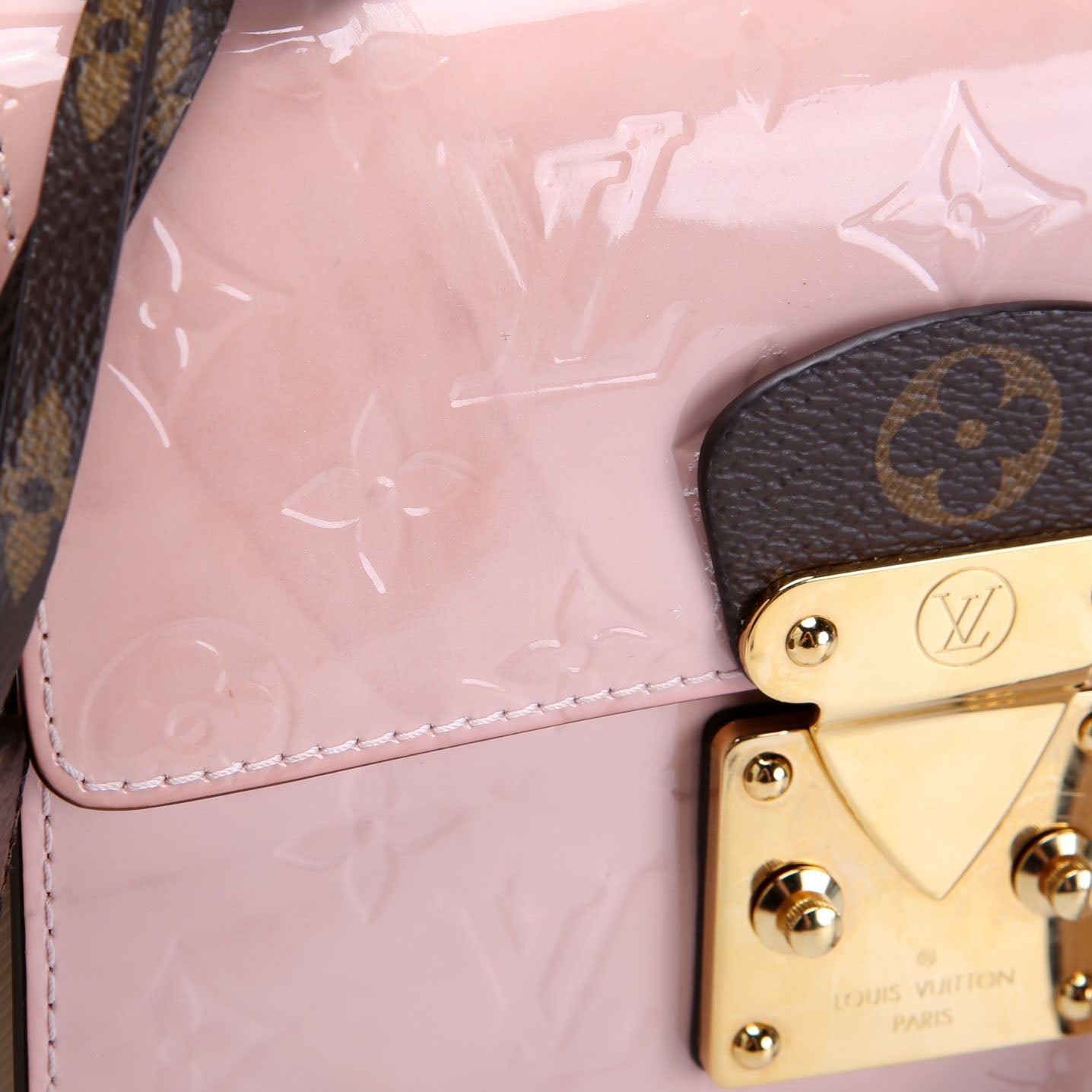 Louis Vuitton Spring Street Vernis Pink