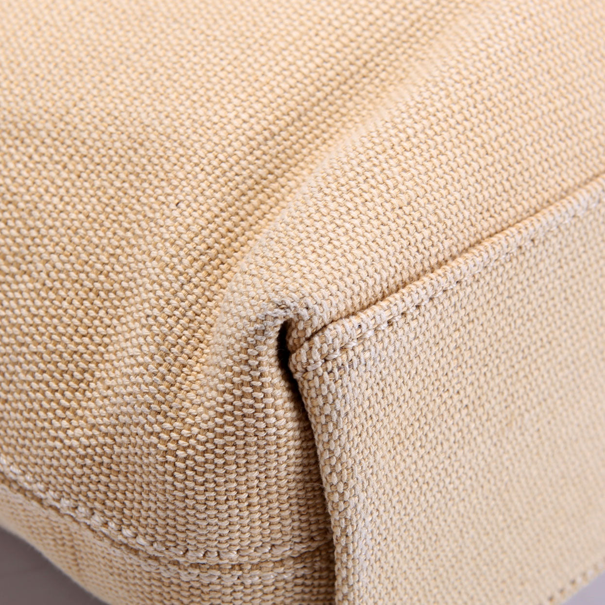 Chanel CC Canvas Tote Vintage Tan